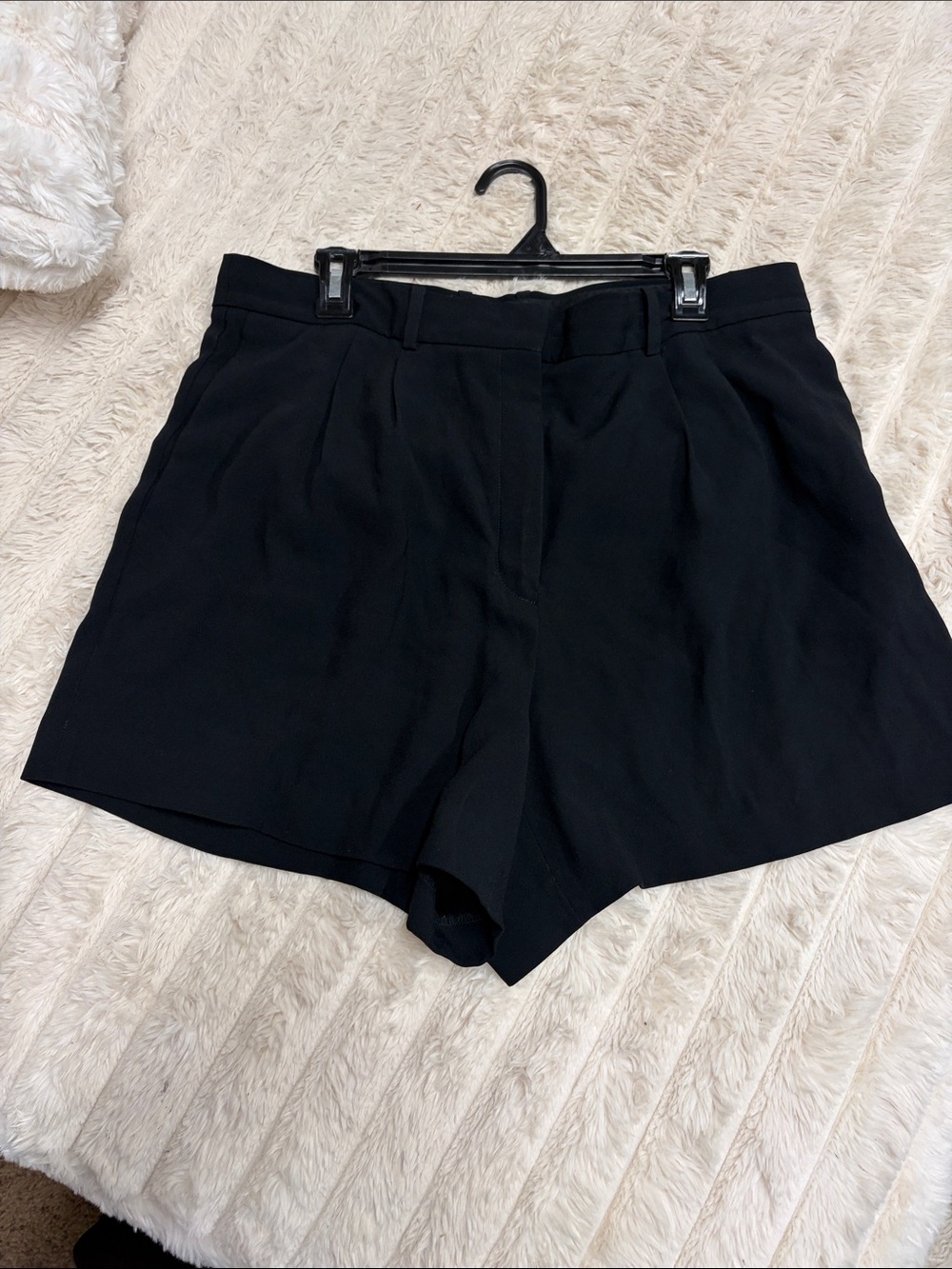 Babaton Black High-Waist Tailored Women’s Shorts